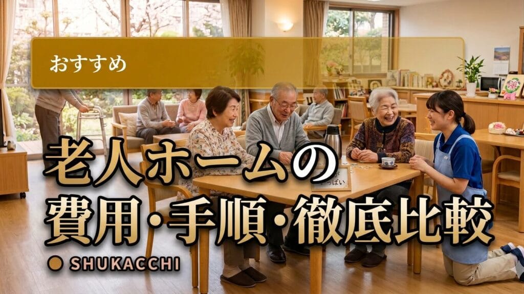 老人ホームの選び方完全ガイド|種類・費用・手順・食事まで徹底解説【2026年最新】