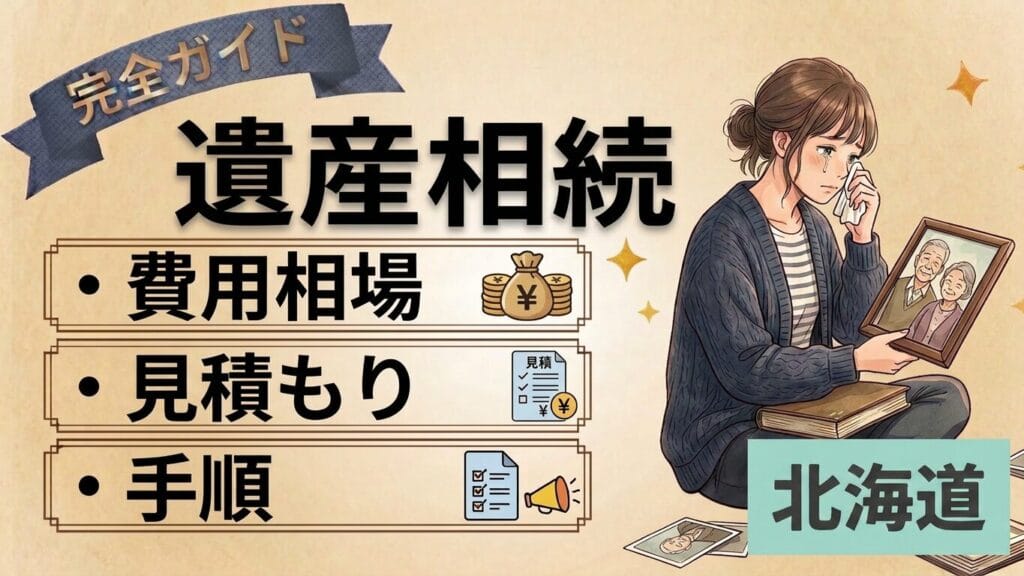 北海道の遺品整理業者おすすめ3選|札幌市・函館市で安い業者を徹底比較【2026年最新】
