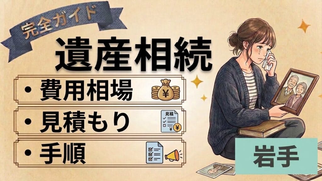 岩手の遺品整理業者おすすめ3選|盛岡市・北上市で安い業者を徹底比較【2026年最新】